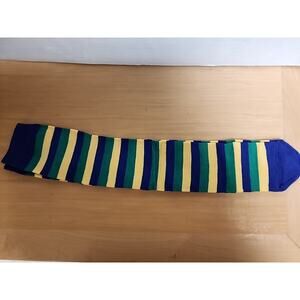 New Orleans Mardi Gras Purple Green Gold Crew Socks Caught at New Orleans Parade